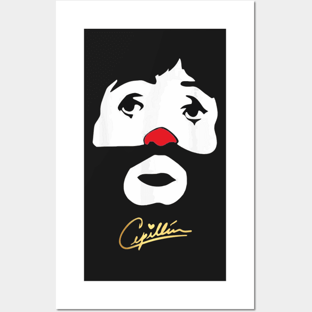 Cepillin Clown Wall Art by teesvira